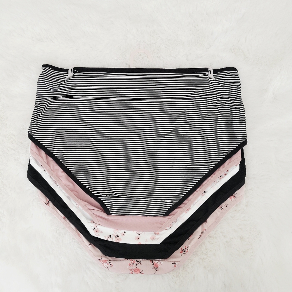 🌸LAURA ASHLEY BRAND NEW 5-PACK SUPER SOFT BRIEFS SIZE 2X - Picture 3 of 7